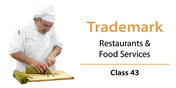 Trademark Class 43 - Restaurants & Food Services