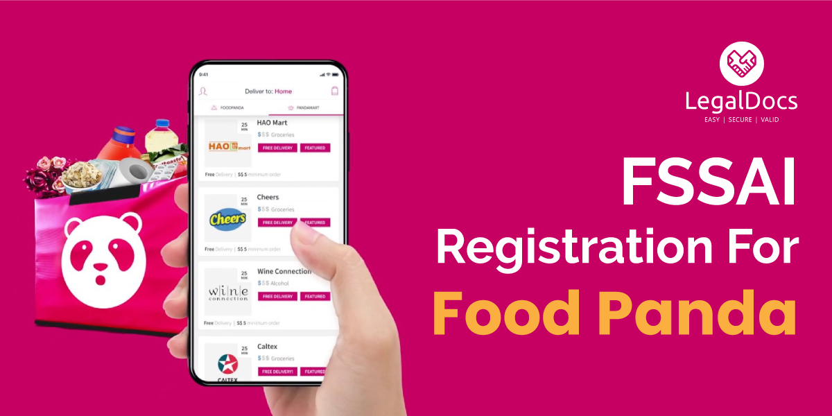 FSSAI Food License Registration for FoodPanda Listing - LegalDocs