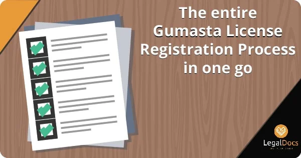 Gumasta License Registration Process